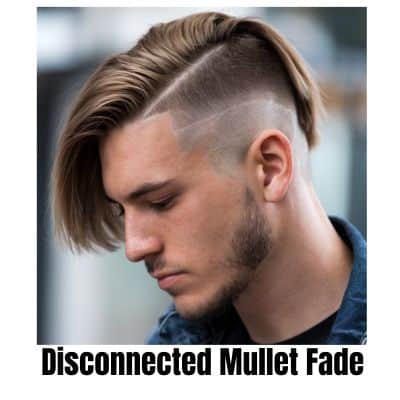 Disconnected Mullet Fade