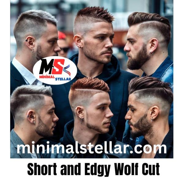 Short and Edgy Wolf Cut