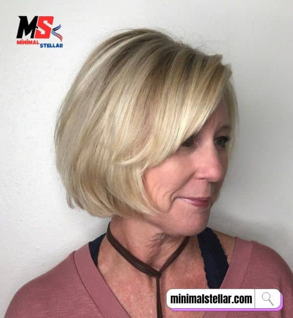 short haircuts for older women