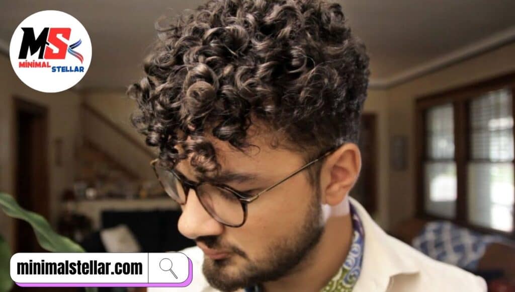 Longer Men's Hairstyle for Curly or Wavy Hair: