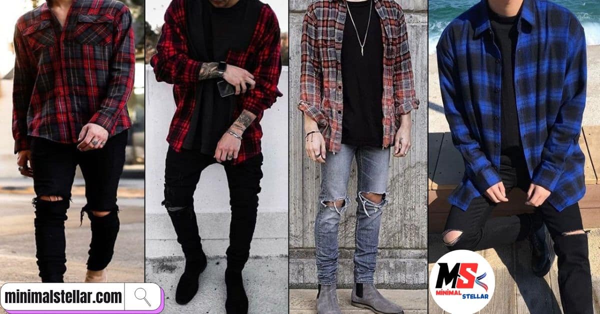 “mastering mens flannel outfits effortless style for every occasion “