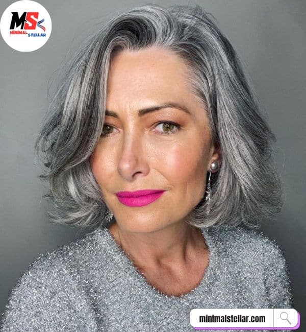 hair styles gray hair styles