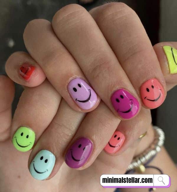 Rainbow Smileys: Double the Fun