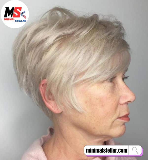 short haircuts for older women