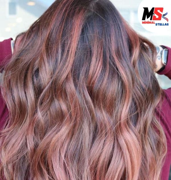 Strawberry Brown Balayage: A Sweet Surprise