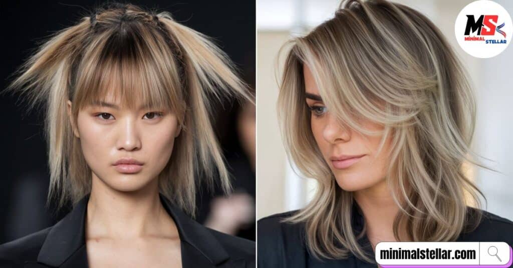 a Butterfly Haircut and a Traditional Layered Cut?