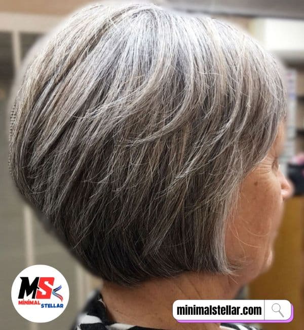 short haircuts for older women