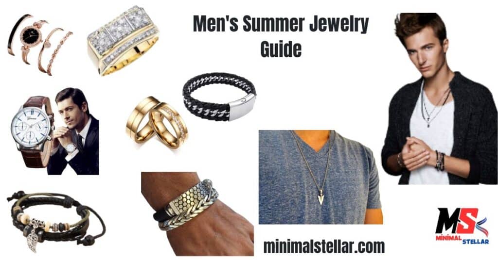 mens summer jewelry inspo guide