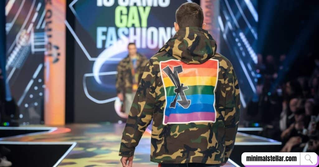 is camo gay fashion